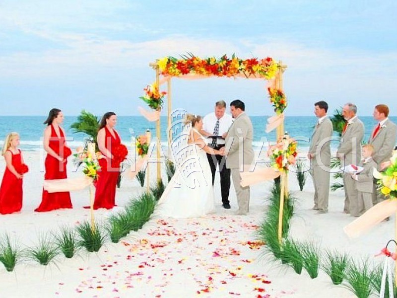 Symbolic wedding в Италии