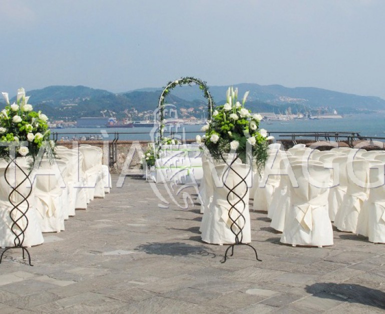 Свадьбы в Италии, Ла Специя, В замке, с Italia Viaggi