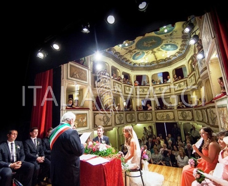 Свадьбы в Италии, Перуджа, В театре, с Italia Viaggi