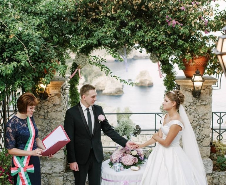 Свадьбы в Италии, Taormina, Simbolic ceremonies, с Italia Viaggi. Фото 2