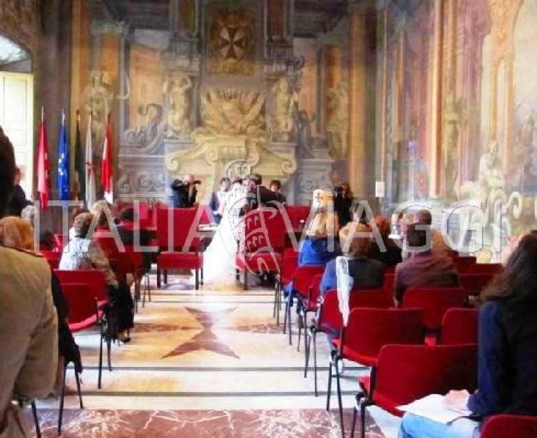 Свадьбы в Италии, Дворец Гамбакорти, Пиза, с Italia Viaggi