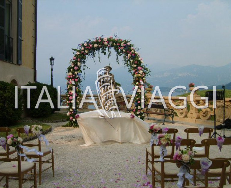 Свадьбы в Италии, вилла Бальбьянелло, Озеро Комо, с Italia Viaggi