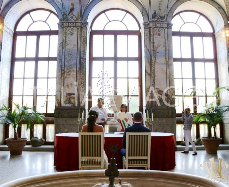 Свадьбы в Италии, Аричча, Палаццо Киджи, с Italia Viaggi