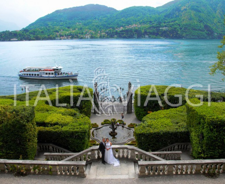 Свадьбы в Италии, вилла Карлотта, Озеро Комо, с Italia Viaggi