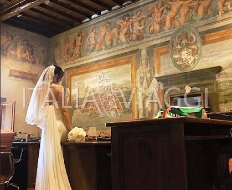 Свадьбы в Италии, Озеро Браччано, Коммунальный Дворец и сад г.Ангвиллара, с Italia Viaggi