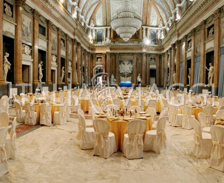 Свадьбы в Италии, Генуя, Официальные церемонии в муниципальных залах, с Italia Viaggi