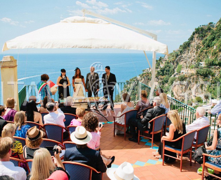 Свадьбы в Италии, Позитано, Официальные церемонии, с Italia Viaggi