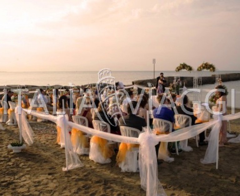 Свадьбы в Италии, Римини, Церемонии на море, с Italia Viaggi