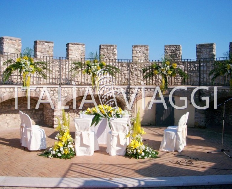 Свадьбы в Италии, Сант-Анжело-Романо, Замок, с Italia Viaggi