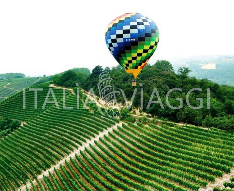 Свадьбы в Италии, Альба и Кунео, На воздушном шаре, с Italia Viaggi