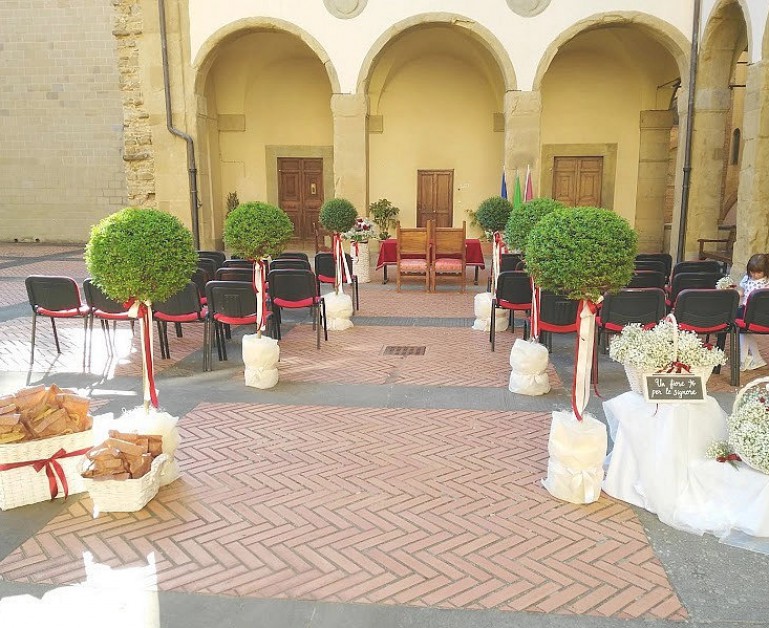 Свадьбы в Италии, Ареццо и провинция, Официальная в городе, с Italia Viaggi. Фото 6