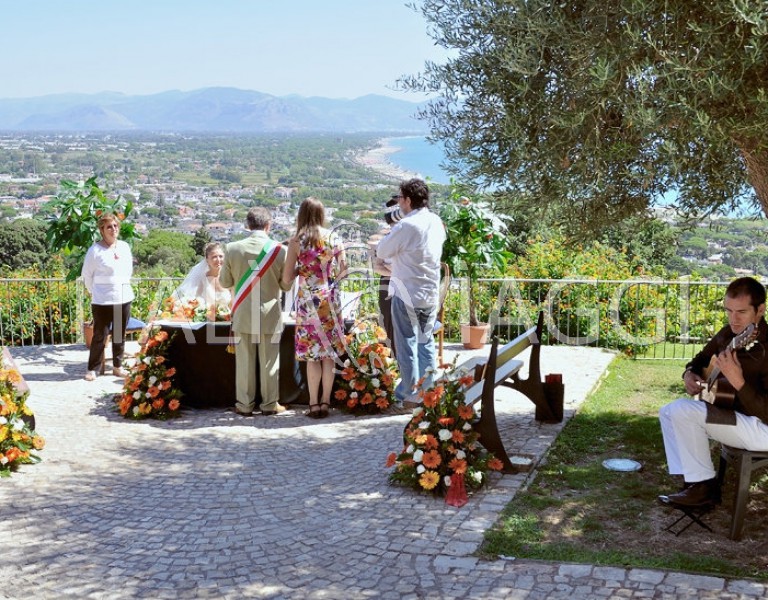 Свадьбы в Италии, Сабаудия и Сан-Феличе-Чирчео, с Italia Viaggi